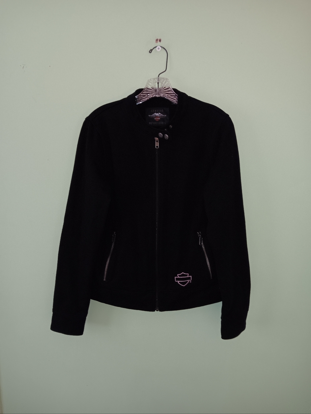Geniune Harley Davison Ladies Black Motorclothes Jacket - Picture 13 of 13